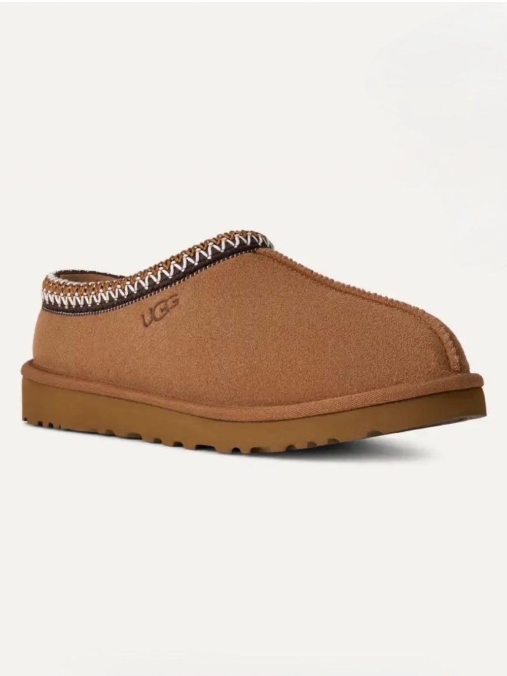 New UGG Men's Tasman II Slipper Chestnut Sz 12